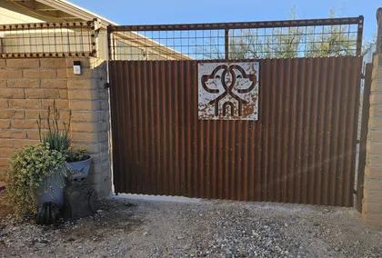 Front gate